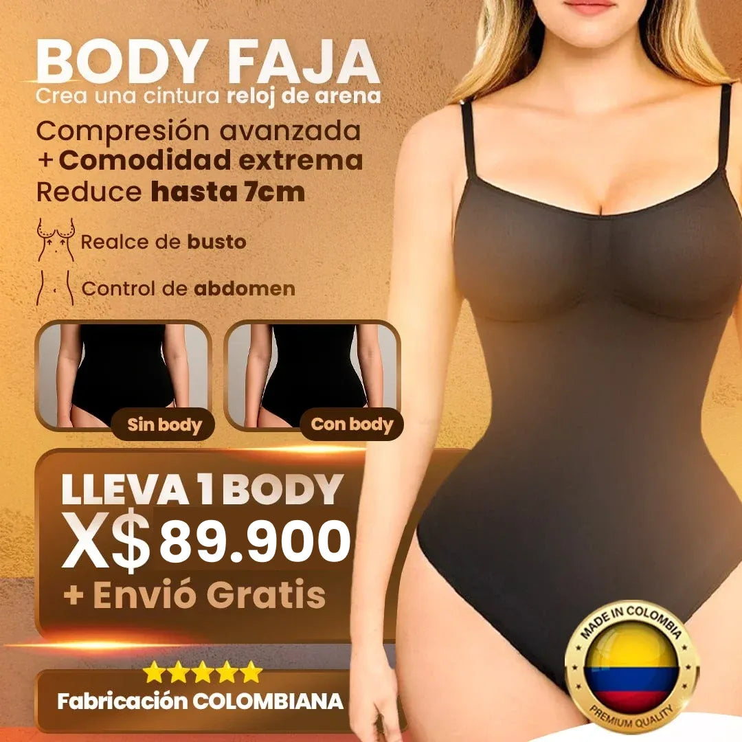 Bodyfaja REDUCCIÓN MAXIMA Control abdomen y soporte de busto