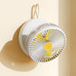 Ventilador Portátil Plegable con Batería Recargable y Luz LED